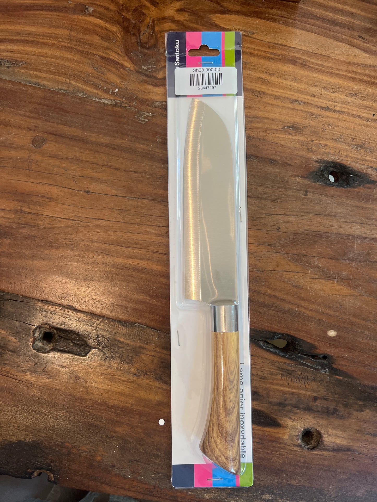 Couteau Santoku knife