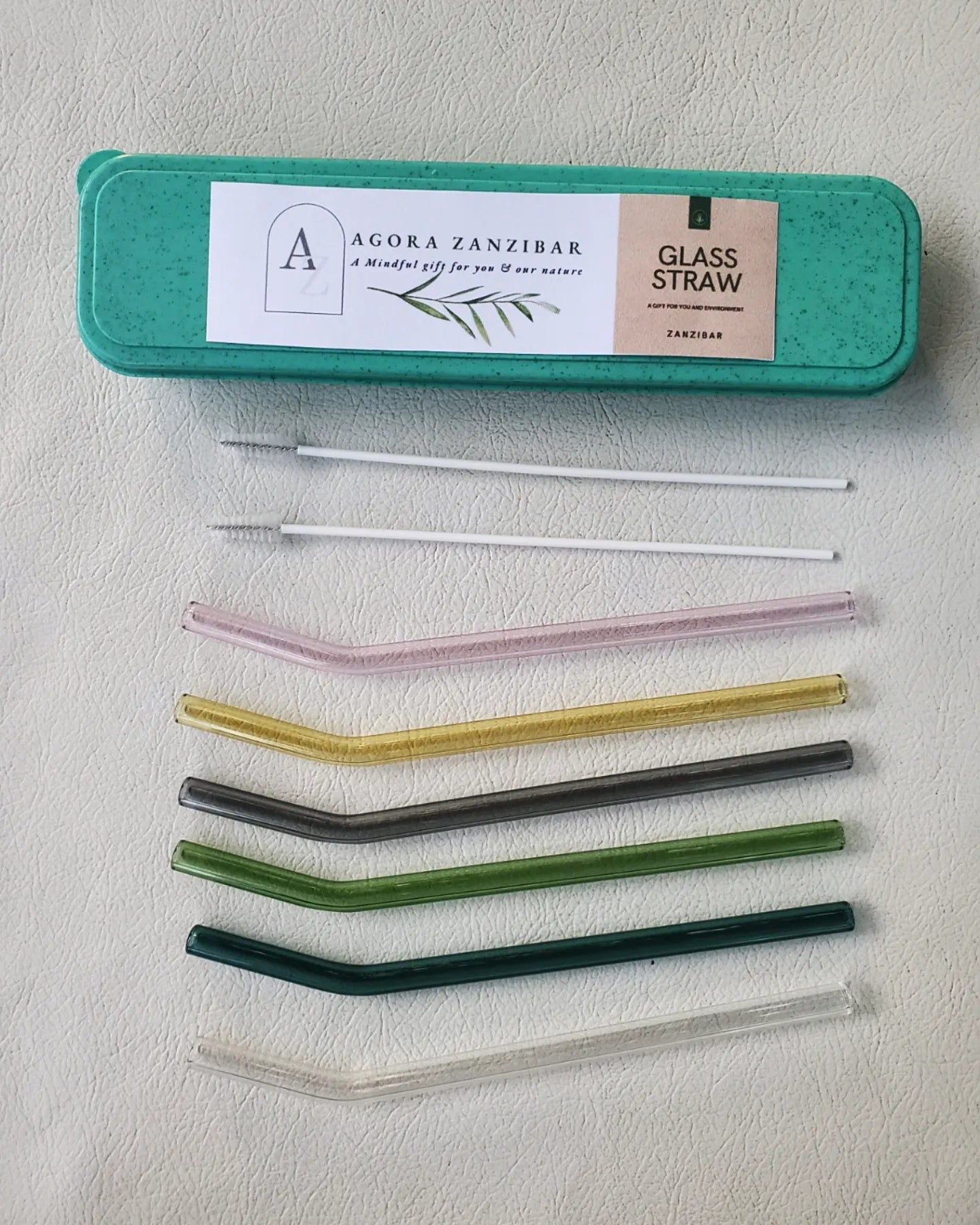 Glass Straw Set box