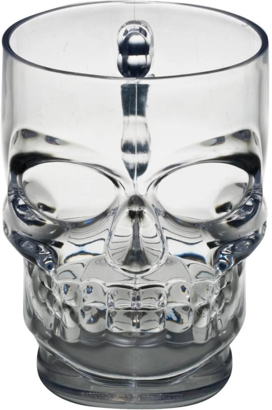 Funky Skull Design Beer Glass Mug