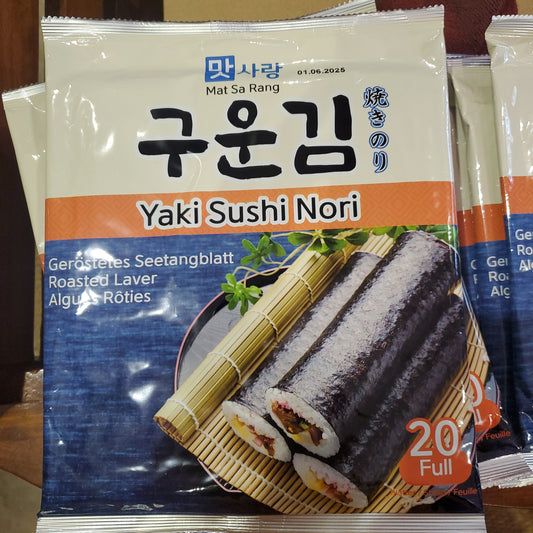 Seaweed Paper - Yaki Sushi 46g 20pc