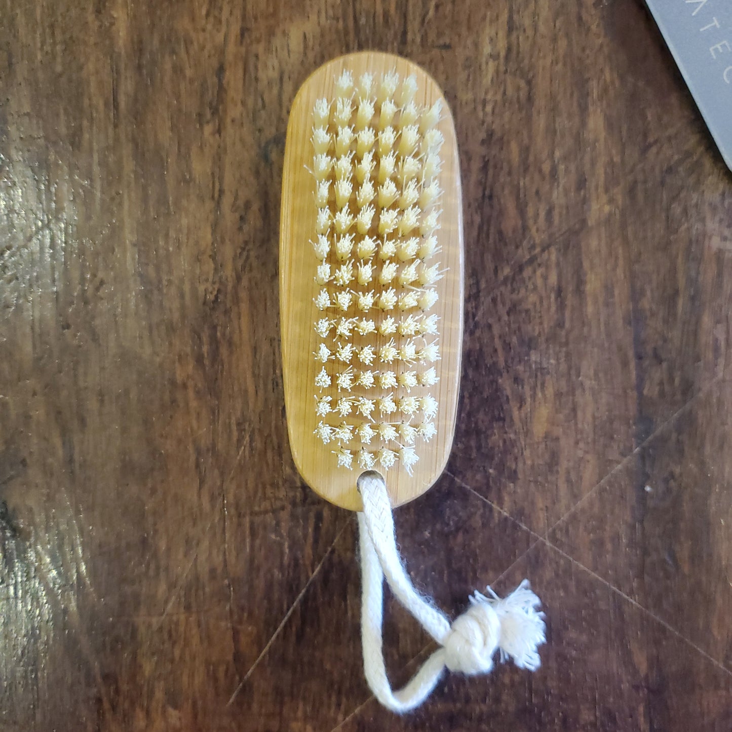 Wooden brush for Manipedi