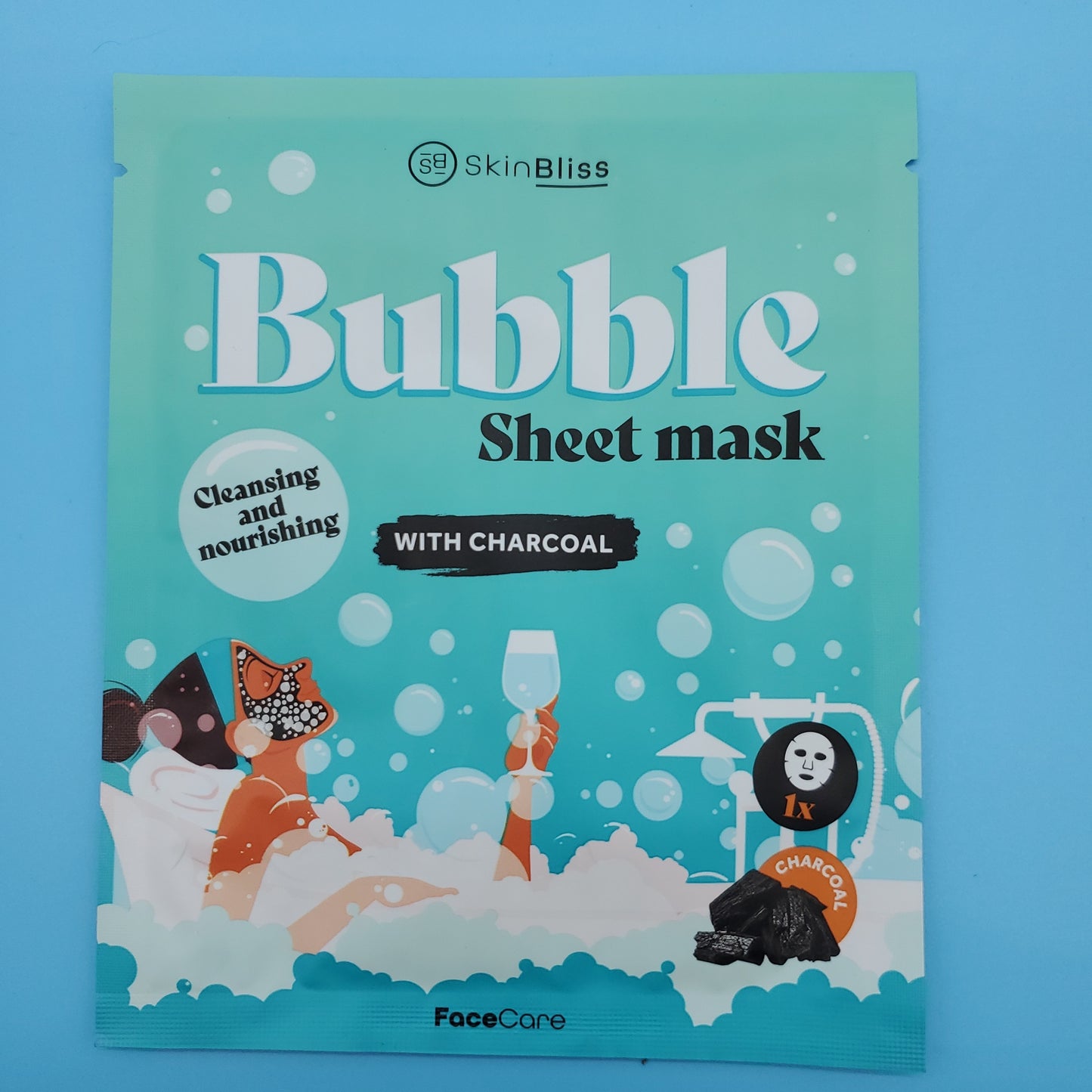 Facemask Bubble Charcoal