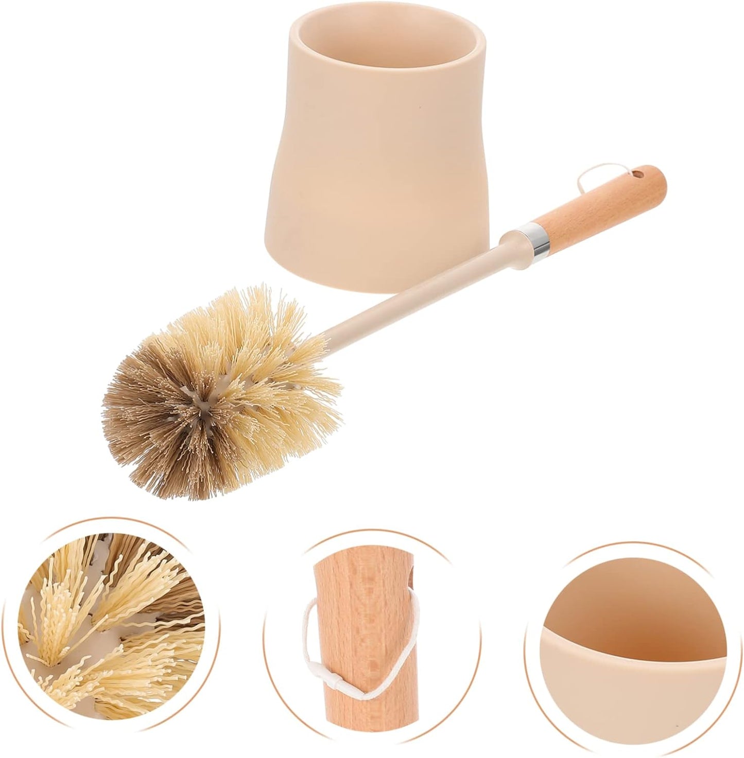 Toilet brush cleaning kit