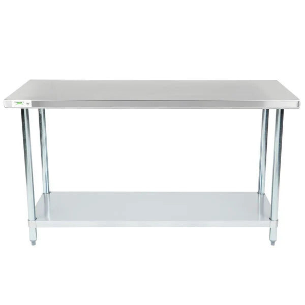 Stainless steel Kitchen Working Table 100*60*89cm