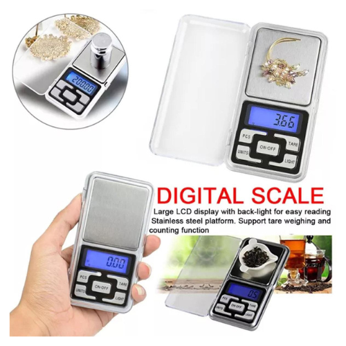 Digital Mini Scale - Portable  0.01 g-200 g Stainless Steel