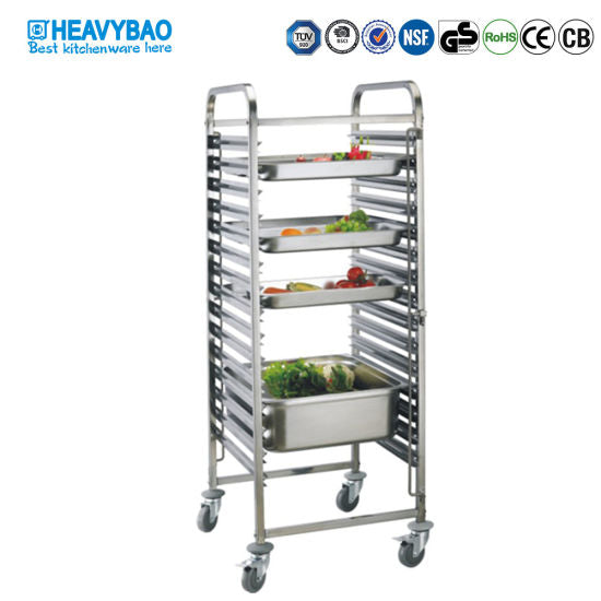 12pc Trolley Shelf - Kitchen prep work shelf - Moving Shelf