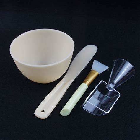 Silicone Mask bowl and Brush for facial mask