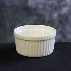 Ceramic white Suffle cup size 1 small