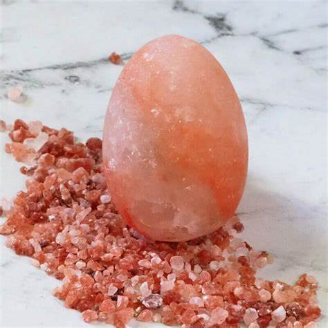 Himalayan Pink Salt Massage Balls OVAL Shape  - 1 PC