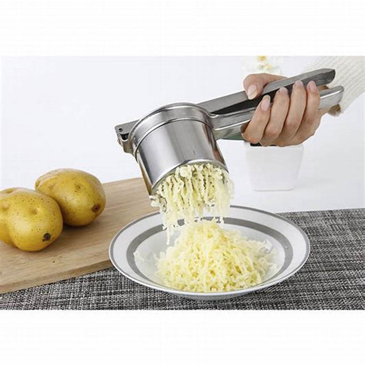 Stainless Steel Potato Mud Press (Ricer) 3 in 1