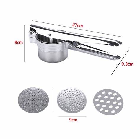 Stainless Steel Potato Mud Press (Ricer) 3 in 1