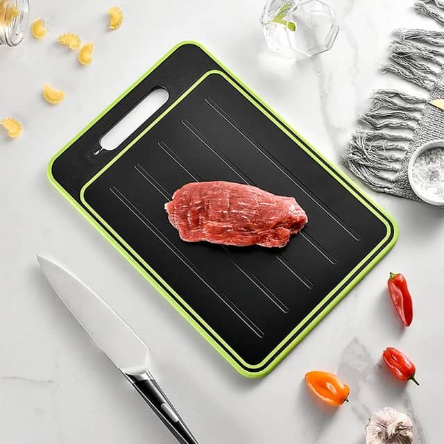 Defrosting tray Cutting board 4 in one