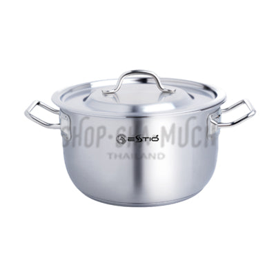 Stock Pot 2 Ears Estio Pro 24 cm.