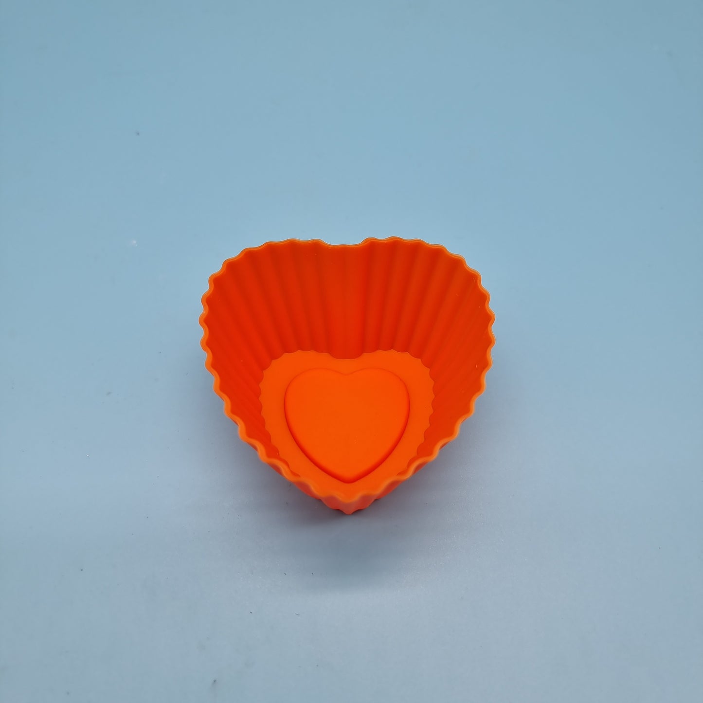 Silicon Cup Cake - Heart Shape - 1 pc