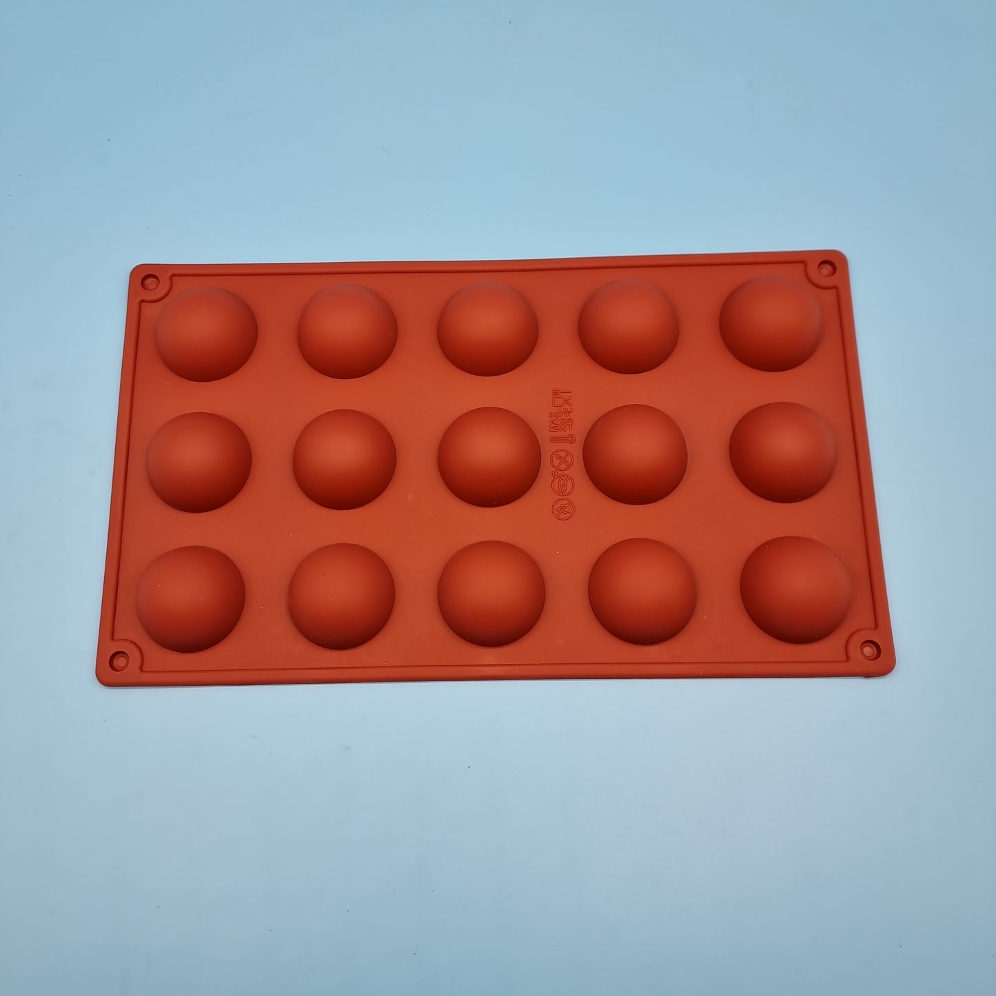 Silicon Mold - 15 Half Moon Shape -  Big- Type 6