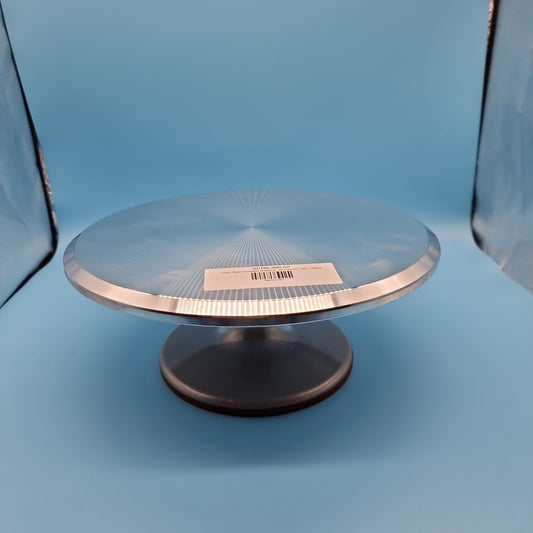 Cake Plate Turntable Rotating - Aluminium