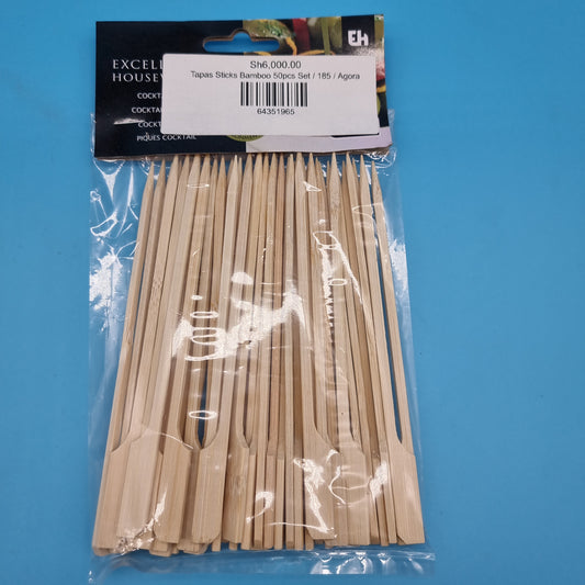 Tapas Sticks Bamboo 50pcs Set