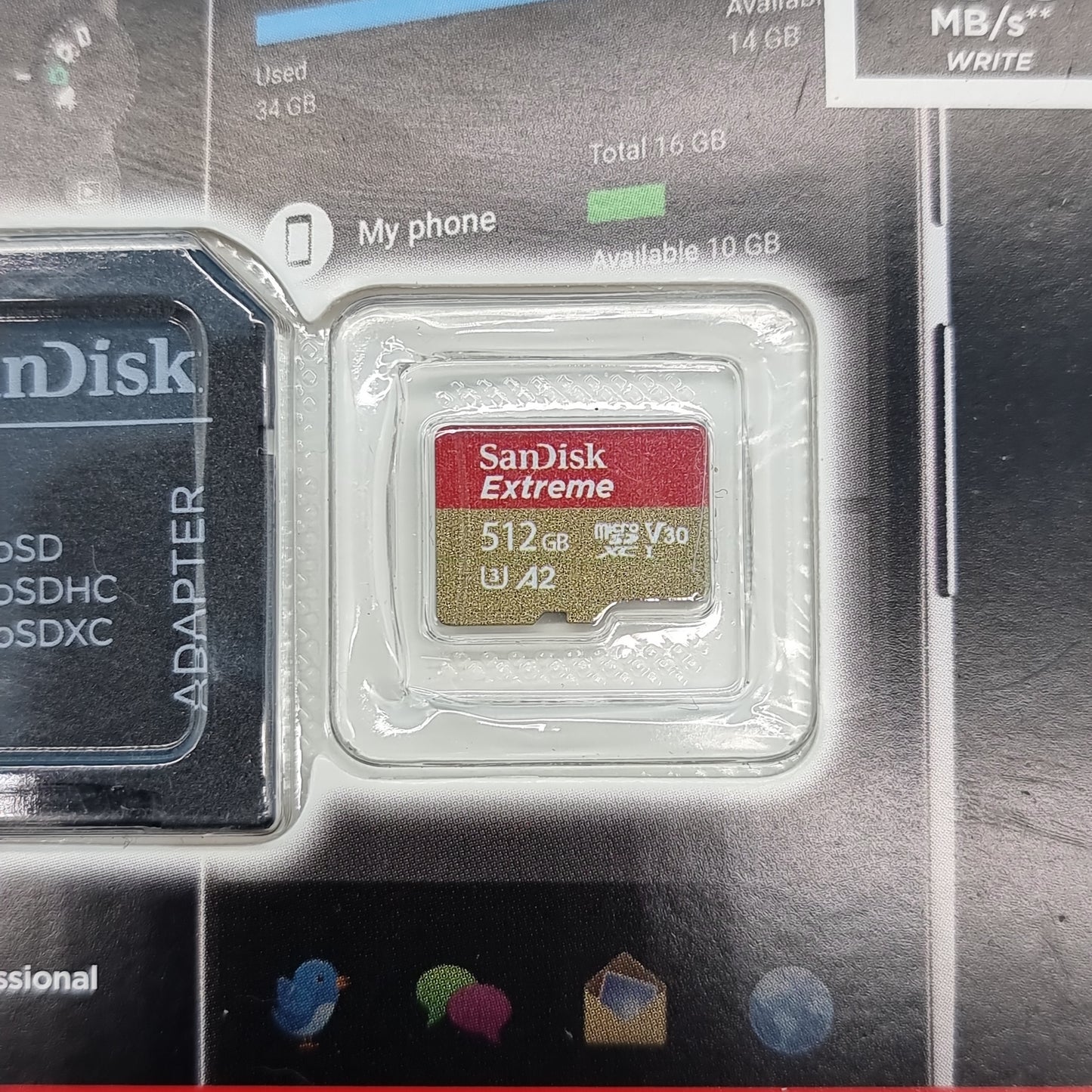 SanDisk Extreme 512 GB microSDXC Memory Card