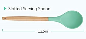 Silicon Kitchen Utentils Type 9 - Slotted Serving Spoon