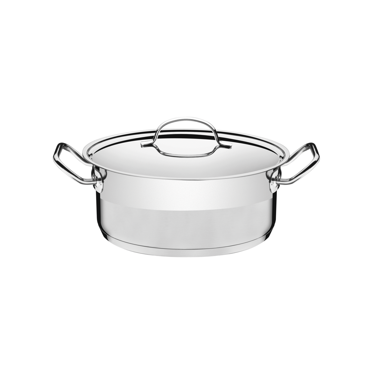 20 cm Casserole 3.10 lts  + Lid - Stainless steel - Tramontina