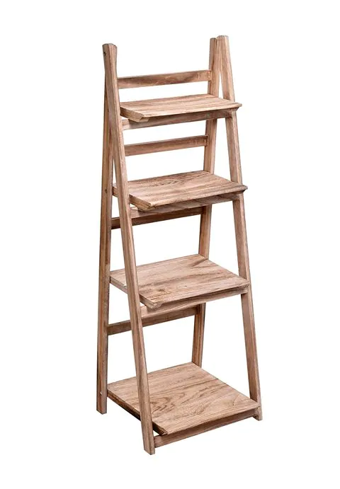 Yatai Wooden Ladder Design Shelf